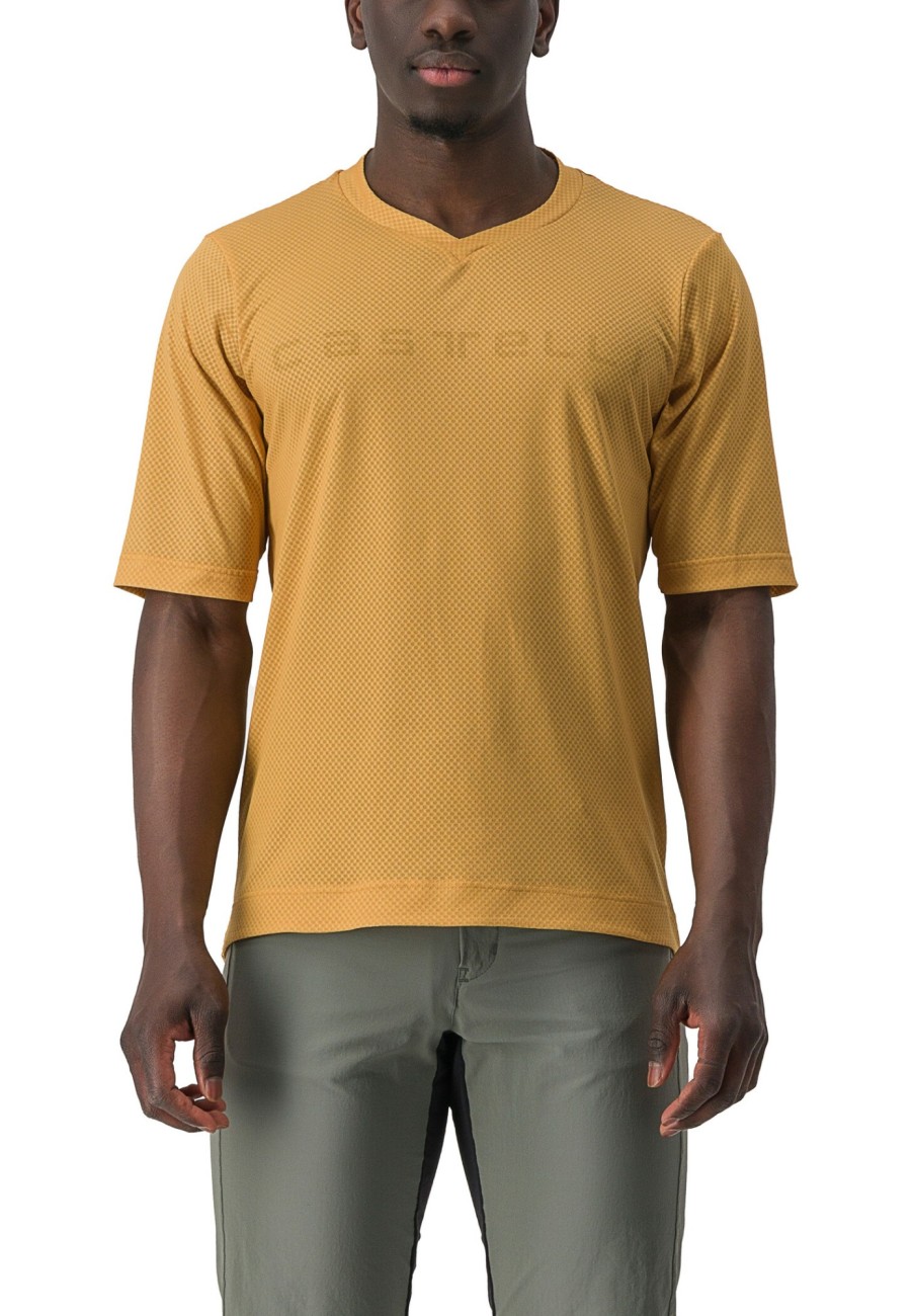 Streetwear | Castelli Castelli Trail Tech 2 Tee Herren Orange