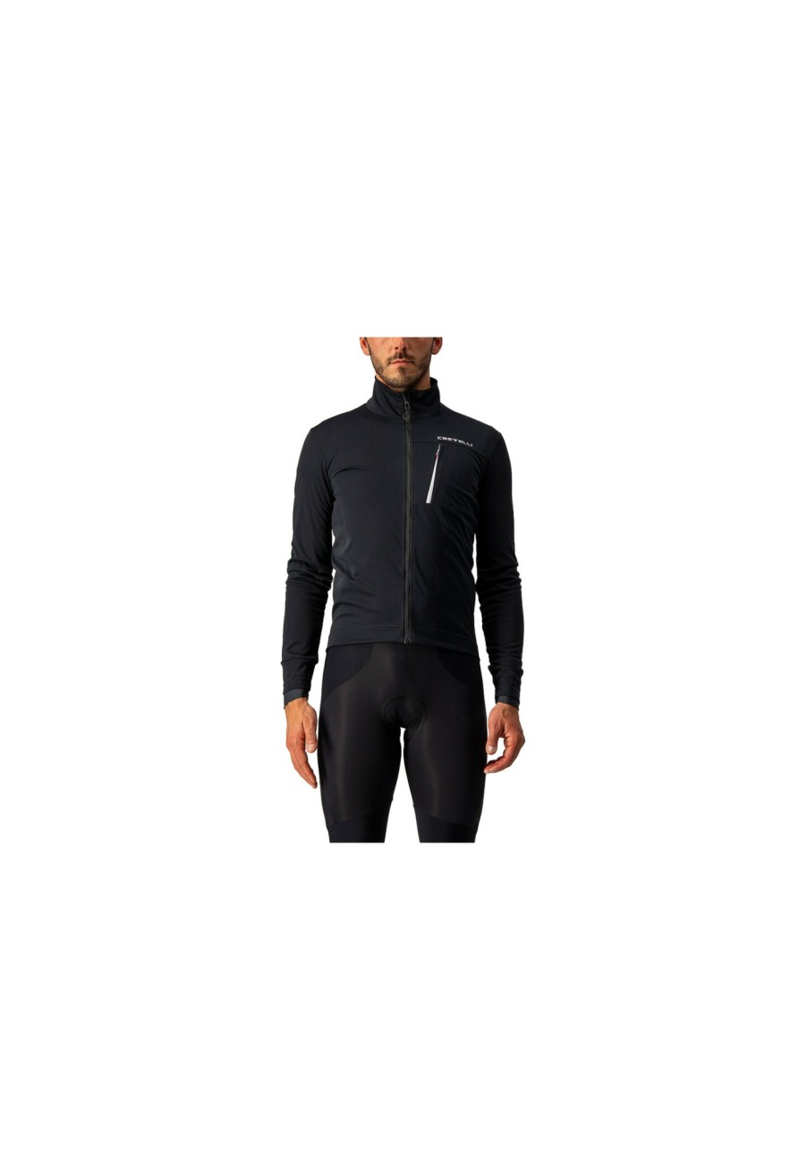 Rennradjacken | Castelli Castelli Go Jacke Herren Schwarz