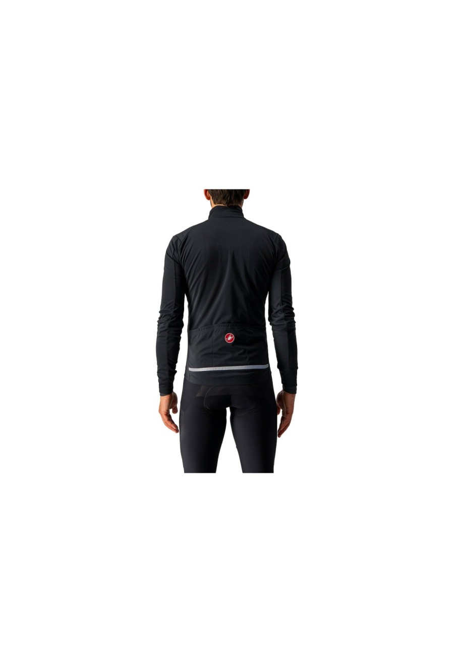 Rennradjacken | Castelli Castelli Go Jacke Herren Schwarz