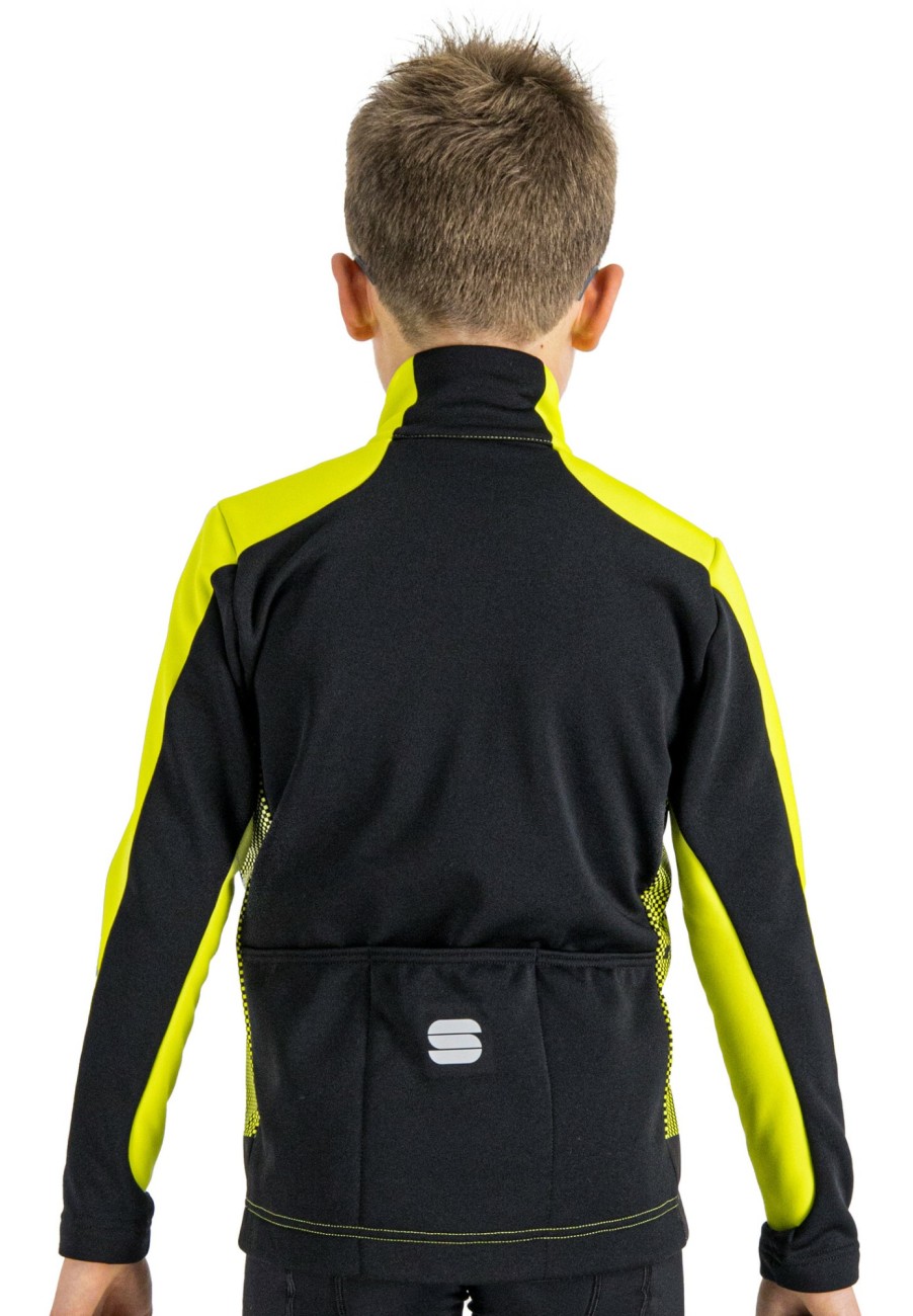 Kinderjacken | Sportful Sportful Team Junior Jacke Kinder Gelb