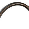 Tubeless | Panaracer Panaracer Gravelking Slick Plus Faltreifen 700X38C Tlc Schwarz/Braun