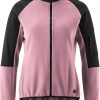 Trikots Langarm | Gonso Gonso Orba Full-Zip Langarm Trikot Damen Pink/Schwarz