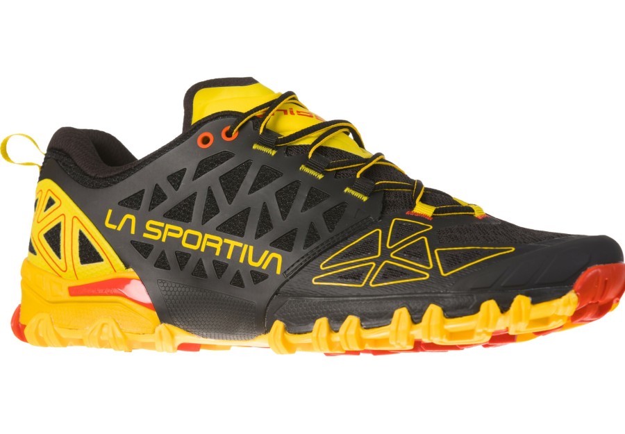 Laufschuhe | La Sportiva La Sportiva Bushido Ii Laufschuhe Herren Schwarz/Gelb