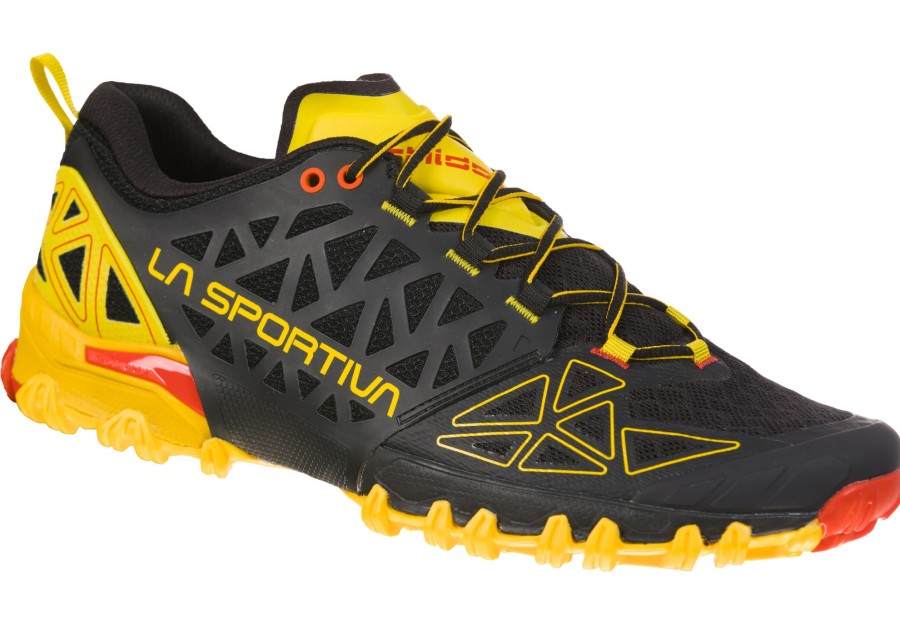 Laufschuhe | La Sportiva La Sportiva Bushido Ii Laufschuhe Herren Schwarz/Gelb