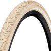 E-Bike Teile | Continental Continental Ride City Drahtreifen 28X1 3/8X1 5/8" E-25 Reflex Beige