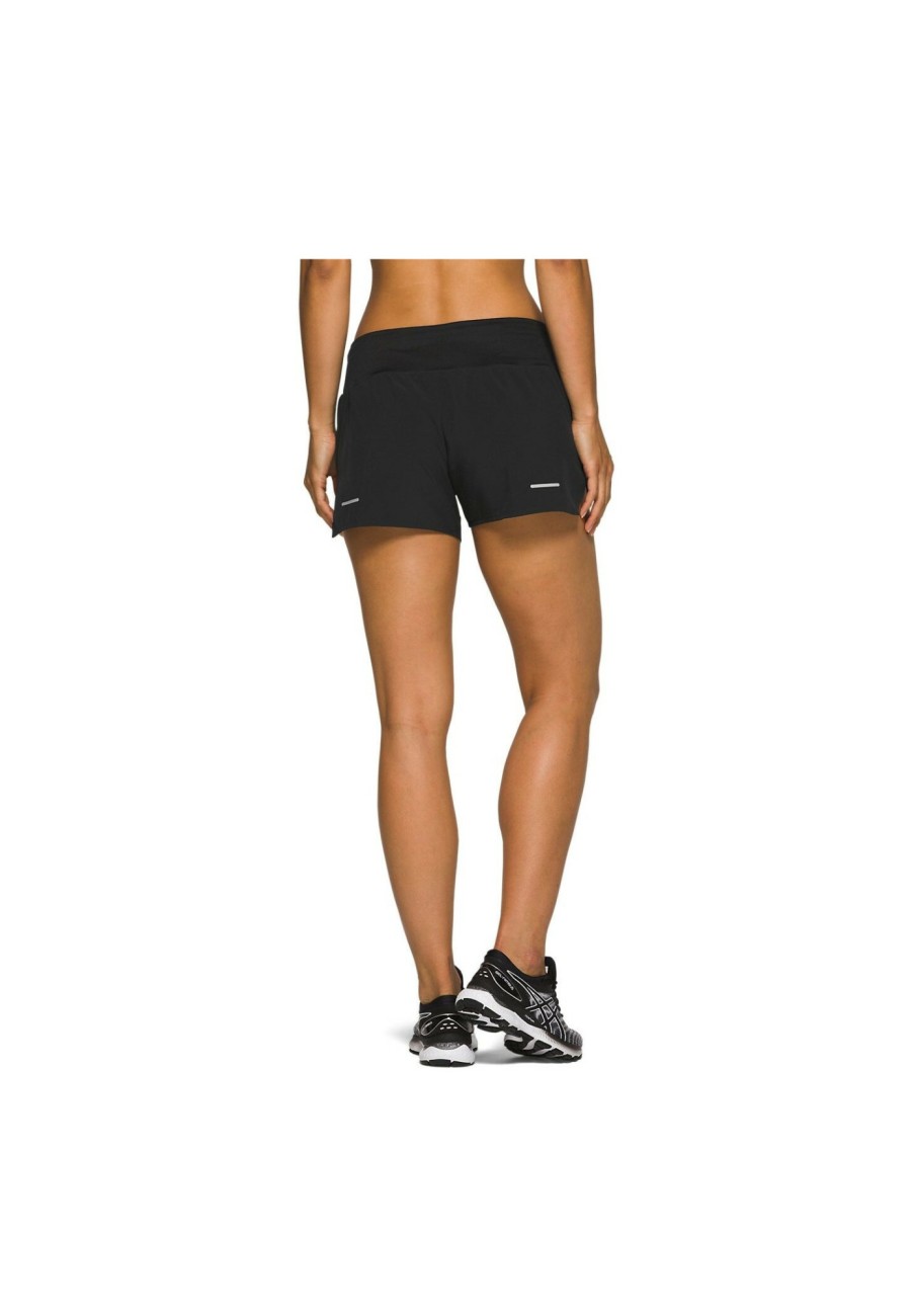 Laufbekleidung | asics Asics Road 3,5" Shorts Damen Schwarz