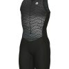 Triathlonanzuge | Alé Cycling Ale Cycling Triathlon Dive Skinsuit Armellos Herren Schwarz