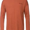 Streetwear | VAUDE Vaude Yaras Langarm Wollshirt Herren Rot