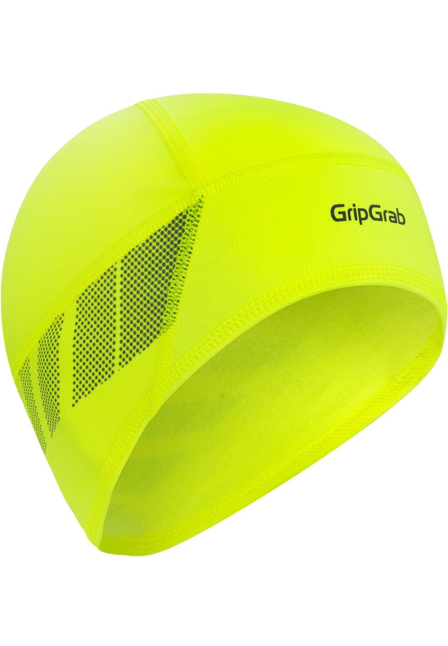 Kopfbedeckungen | GripGrab Gripgrab Lightweight Windproof Thermo Hi-Vis Helmmutze Grun