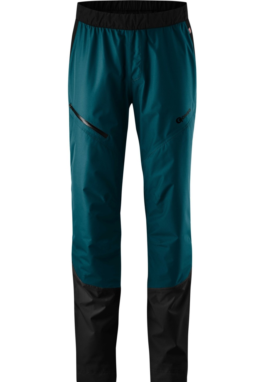 Hosen Lang | Gonso Gonso Sevo Therm Regenhose Petrol