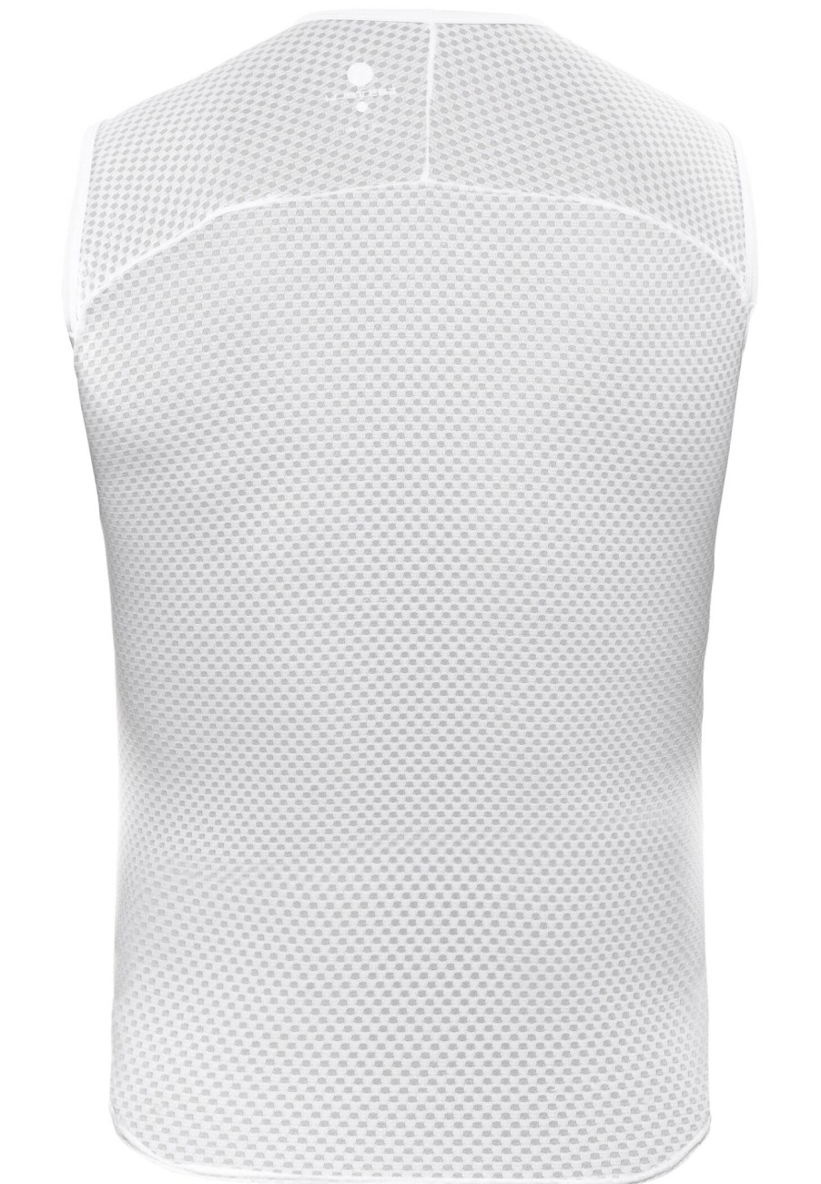 Armellose Shirts | Castelli Castelli Pro Issue Armelloses Baselayer Trikot Herren Weis