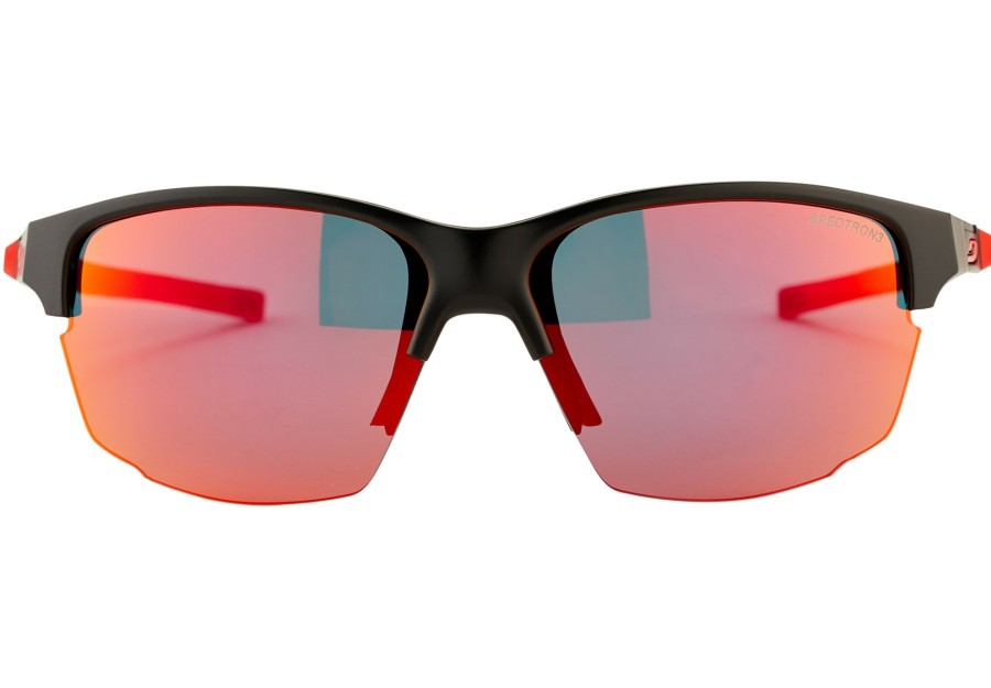 Triathlon Zubehor | Julbo Julbo Split Spectron 3 Sonnenbrille Rot/Schwarz