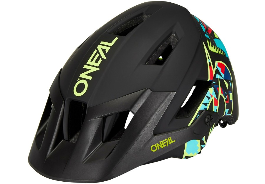 Enduro Helme | O'Neal O'Neal Defender 2.0 Helm Schwarz/Bunt