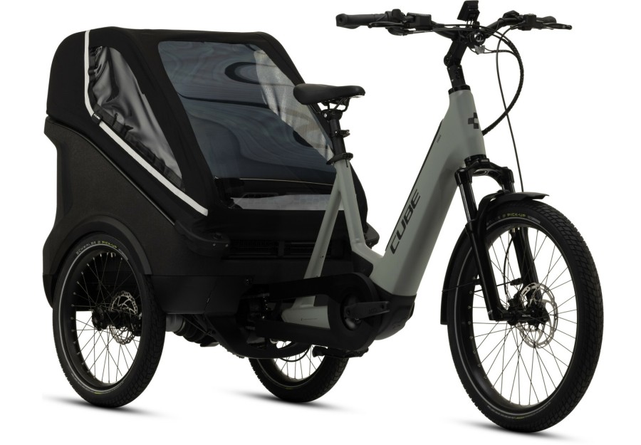 E-Lastenfahrrader | Cube Cube Trike Hybrid Family 750 Grau