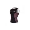 Triathlonanzuge | Z3R0D Z3R0D Racer Black Series Armelloses Singlet Herren Schwarz/Weis