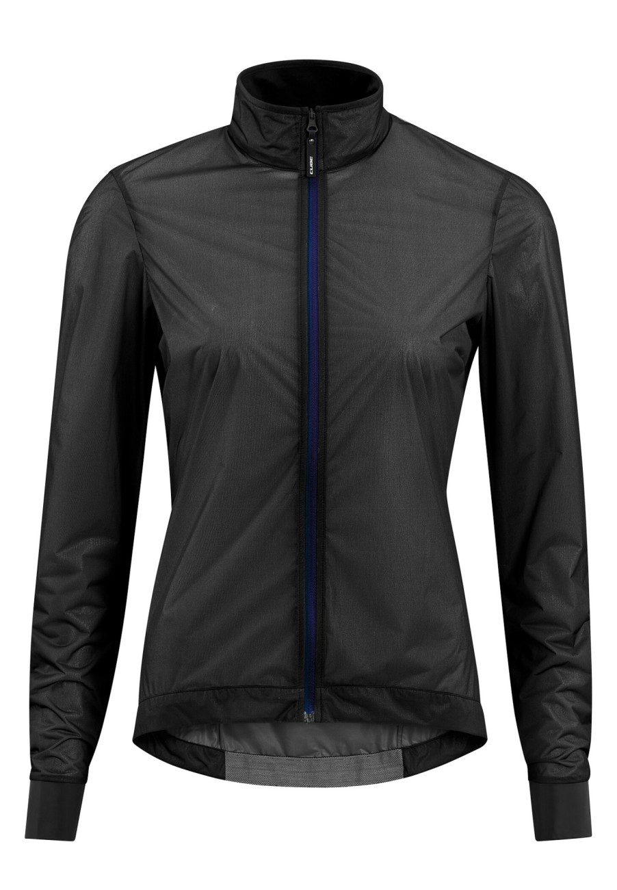 Rennradjacken | Cube Cube Teamline Windjacke Damen Schwarz