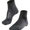 Socken | Falke Falke Tk2 Cool Kurze Trekkingsocken Damen Grau