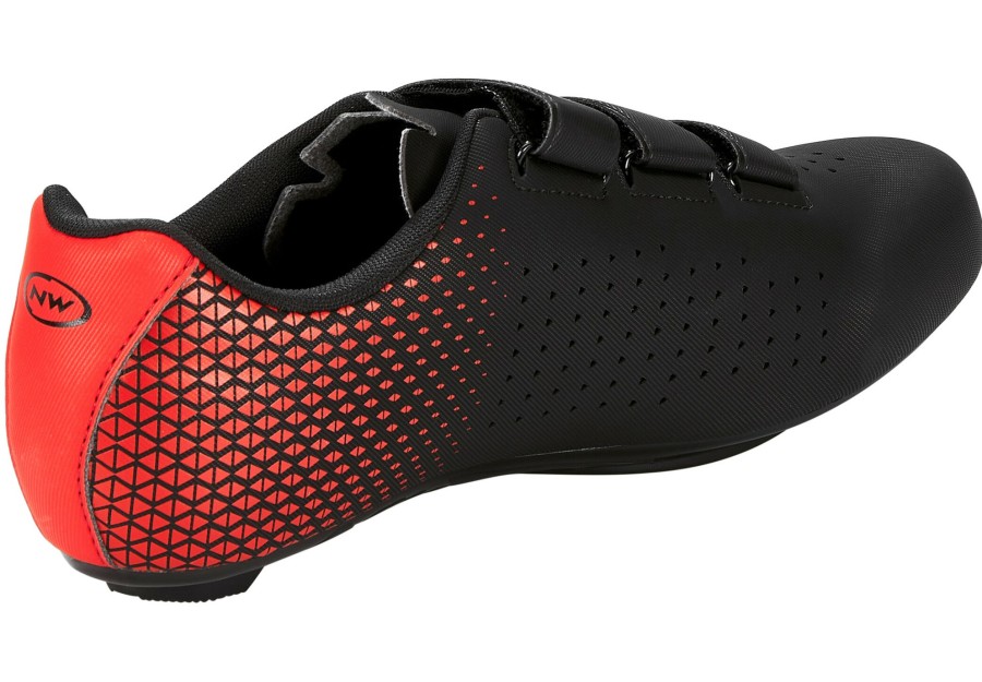 Gravel-Schuhe | Northwave Northwave Core 2 Schuhe Herren Schwarz/Rot