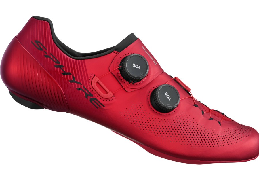 Rennradschuhe | Shimano Shimano Sh-Rc903 S-Phyre Fahrradschuhe Weit Rot