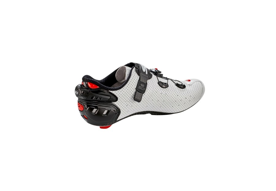 Gravel-Schuhe | Sidi Sidi Wire 2 Carbon Air Schuhe Herren Weis/Schwarz