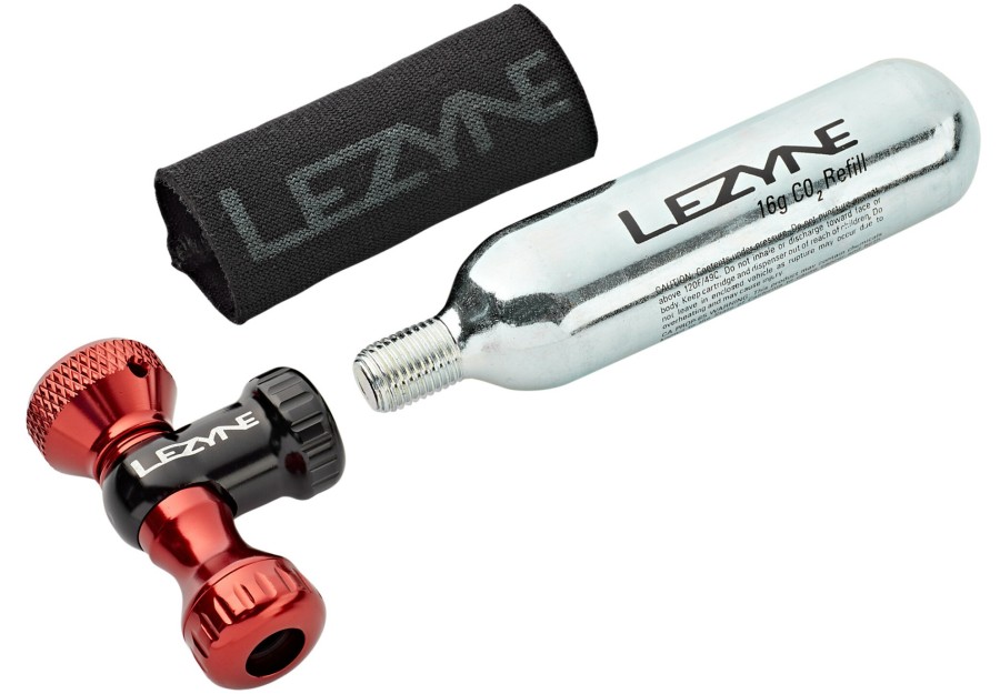 Pumpen | Lezyne Lezyne Control Drive Co2 Pumpe Rot/Schwarz