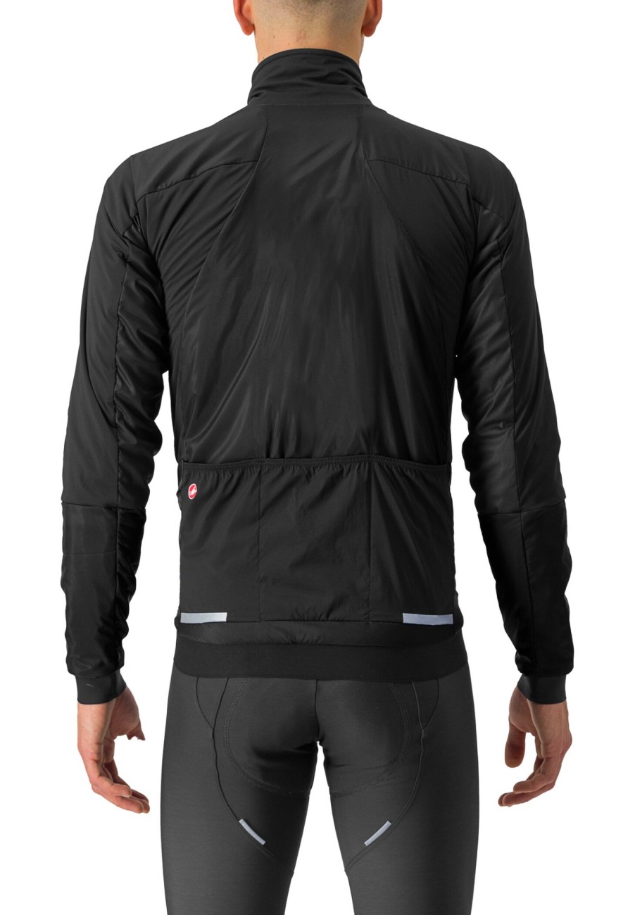 Rennradjacken | Castelli Castelli Fly Thermal Jacke Herren Schwarz