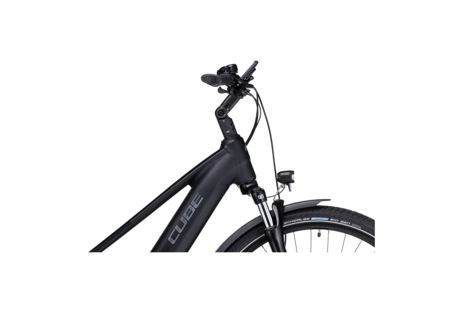 E-Bikes Trekking | Cube Cube Touring Hybrid Pro 625 Trapez Schwarz