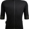 Rennradjacken | Santini Santini Adapt Shell Kurzarm Regenjacke Herren Schwarz