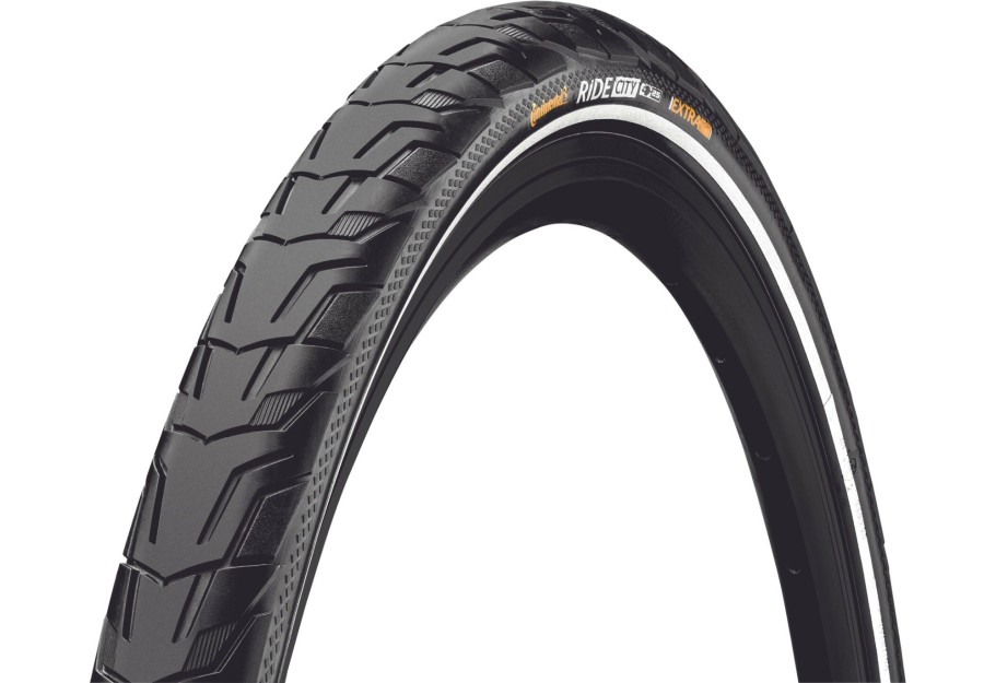 Reifen | Continental Continental Ride City Drahtreifen 28" Reflex Schwarz