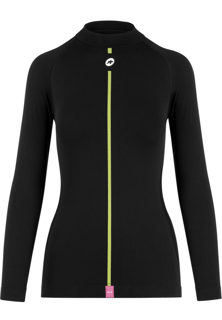 Langarm Shirts | ASSOS Assos Fruhling/Herbst Langarm Skin Layer Damen Schwarz