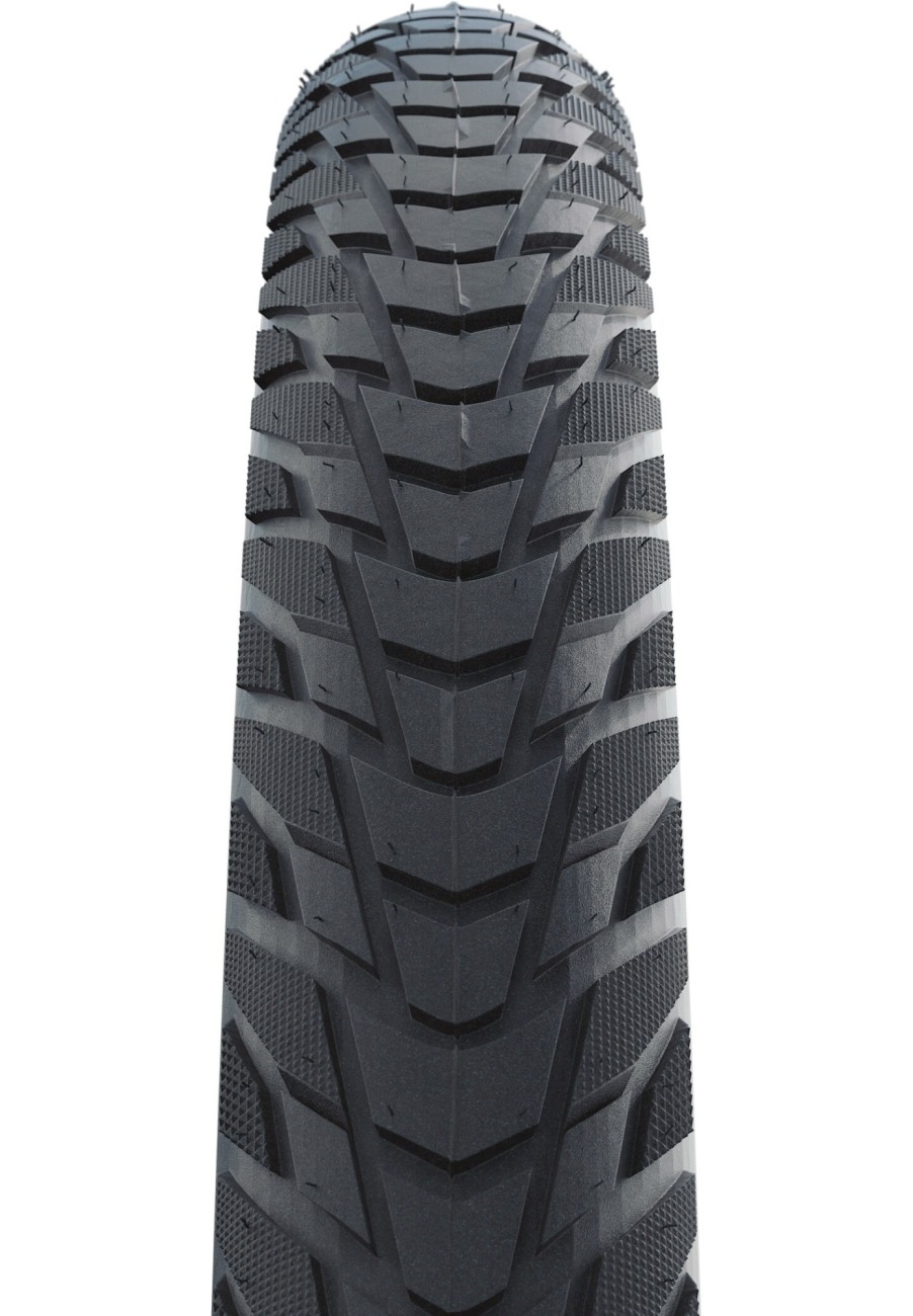 Reifen | SCHWALBE Schwalbe Marathon E-Plus Perform Drahtreifen 27.5X2.00" Smart Dualguard E-50 Addix E Reflex Schwarz