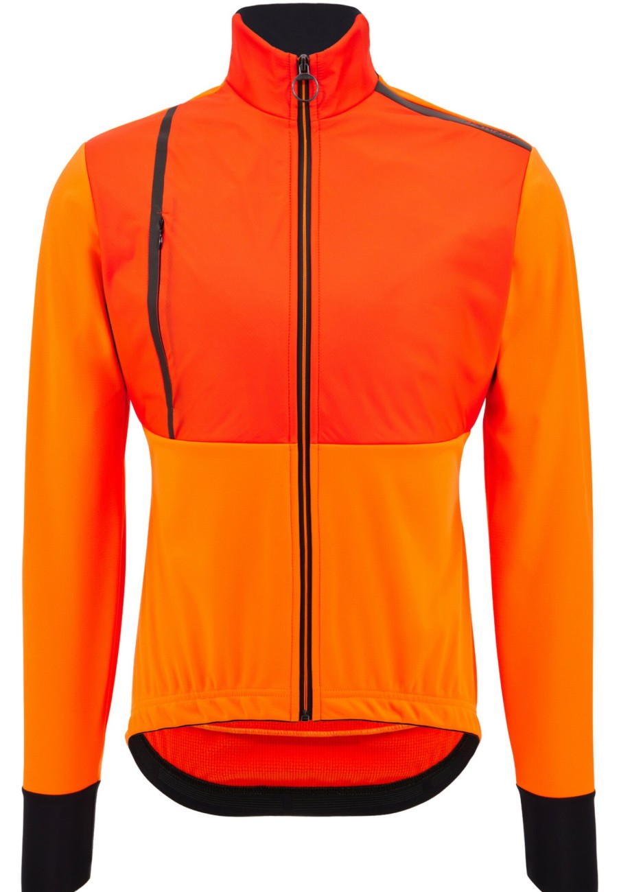 Thermo & Winterjacken | Santini Santini Vega Absolute Jacke Herren Orange