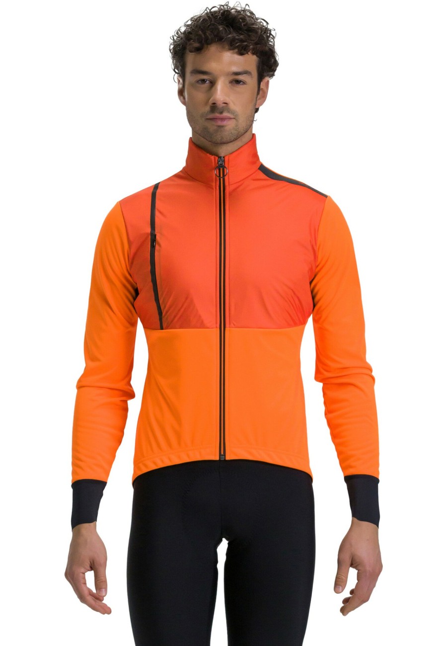 Thermo & Winterjacken | Santini Santini Vega Absolute Jacke Herren Orange