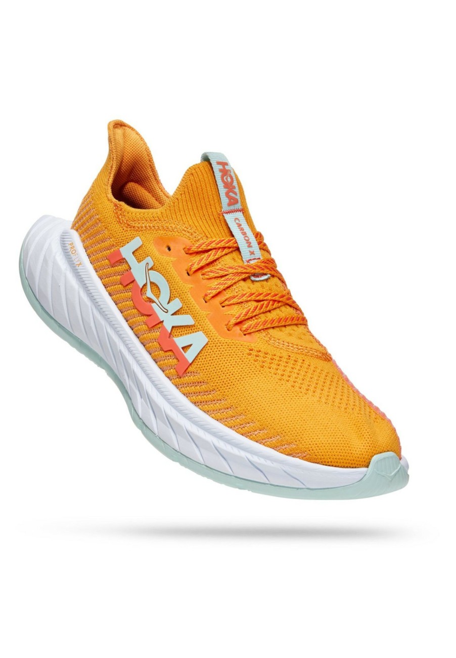 Laufschuhe | Hoka One One Hoka One One Carbon X 3 Laufschuhe Damen Orange