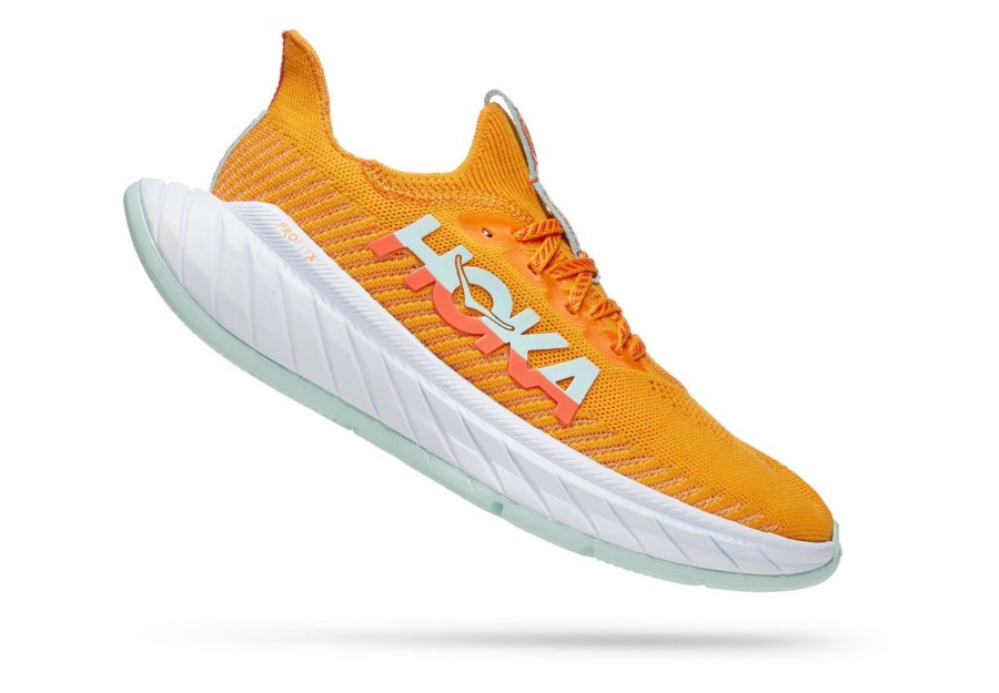 Laufschuhe | Hoka One One Hoka One One Carbon X 3 Laufschuhe Damen Orange