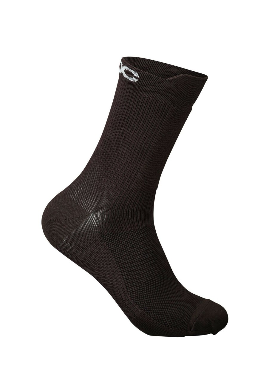 Socken | POC Poc Lithe Mtb Mid-Cut Socken Braun