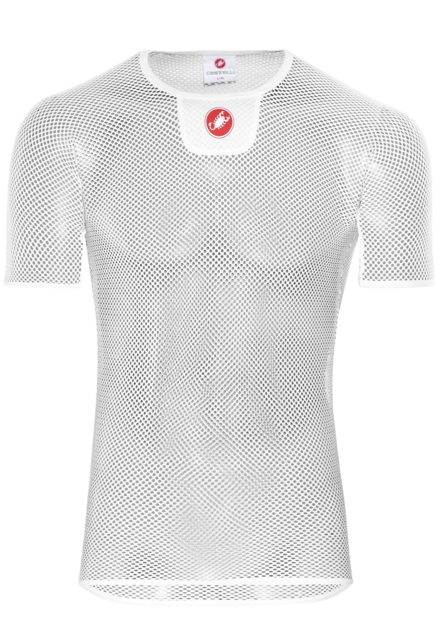 Kurzarm Shirts | Castelli Castelli Core Mesh 3 Kurzarm Baselayer Trikot Herren Weis