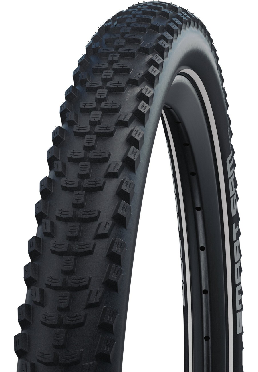 E-Bike Teile | SCHWALBE Schwalbe Smart Sam Drahtreifen 28" Addix Performance Reflex Schwarz