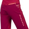 Mtb Hosen | Endura Endura Singletrack Lite Shorts Damen Rot