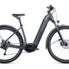 E-Bikes Trekking | Cube Cube Nuride Hybrid Performance 625 Allroad Easy Entry Grau/Schwarz