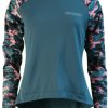 Trikots Langarm | Zimtstern Zimtstern Braapz Langarmshirt Damen Petrol/Pink