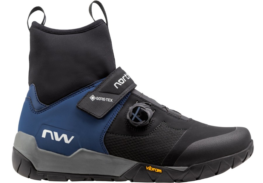 Winterschuhe | Northwave Northwave Multicross Plus Gtx Mtb Schuhe Herren Blau/Schwarz