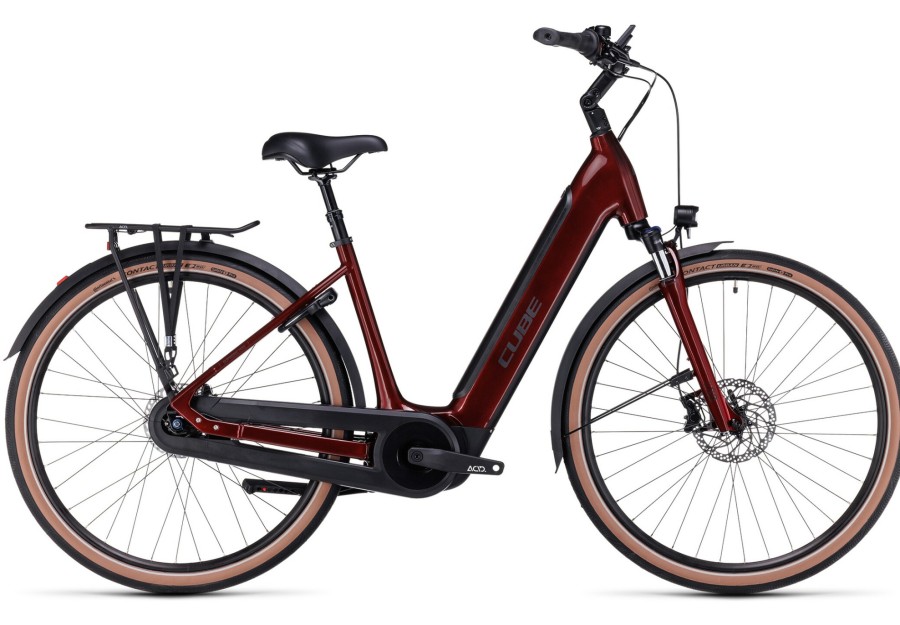 E-Bikes City | Cube Cube Supreme Rt Hybrid Pro 500 Easy Entry Rot