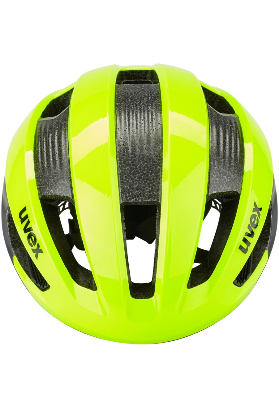 Rennradhelme | UVEX Uvex Rise Cc Helm Gelb/Schwarz