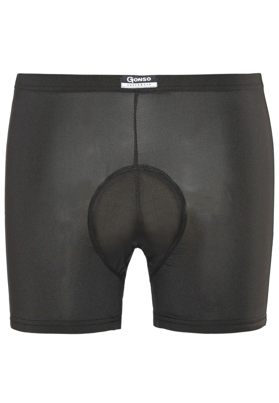 Gepolsterte Innenhosen | Gonso Gonso Ibadan Fahrrad-Unterhose Herren Schwarz