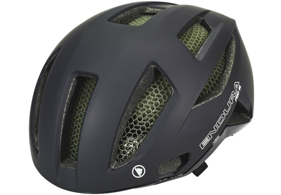 Rennradhelme | Endura Endura Pro Sl Helm Mit Koroyd Schwarz/Grun