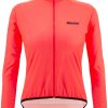 Rennradjacken | Santini Santini Nebula Windbreaker Damen Pink