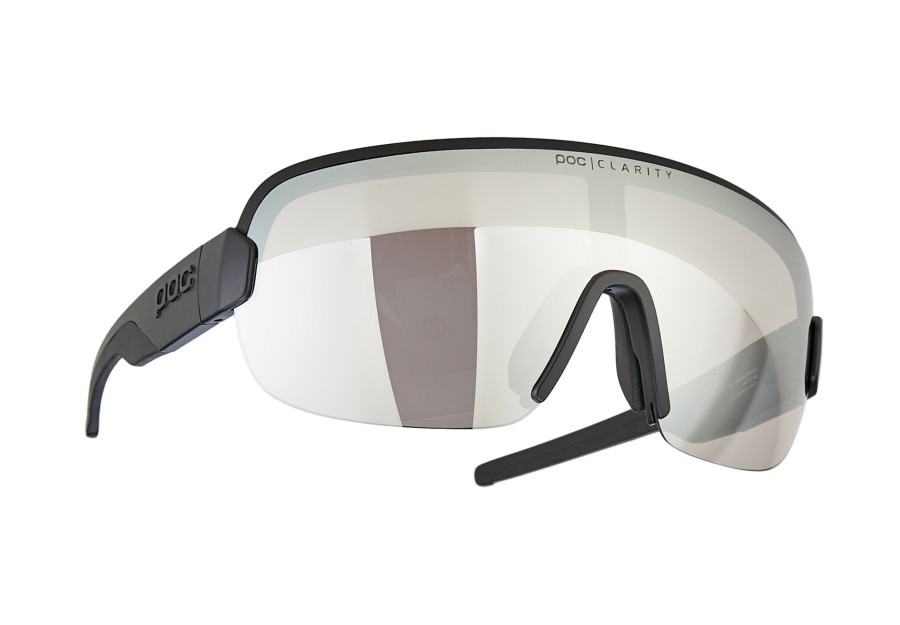 Brillen & Goggles | POC Poc Aim Sonnenbrille Schwarz/Silber