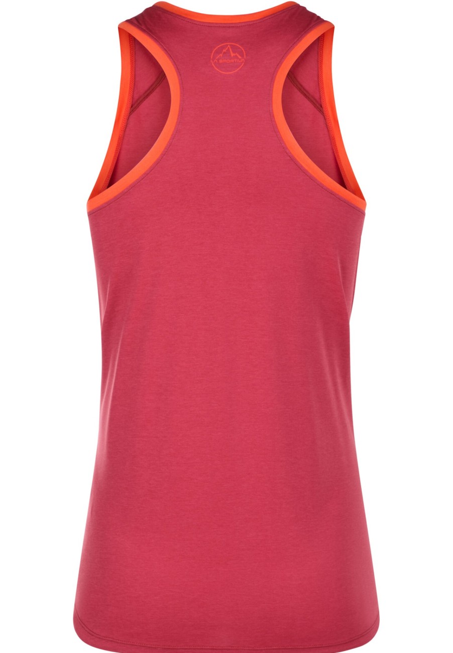 Laufbekleidung | La Sportiva La Sportiva Tracer Tank Top Damen Rot