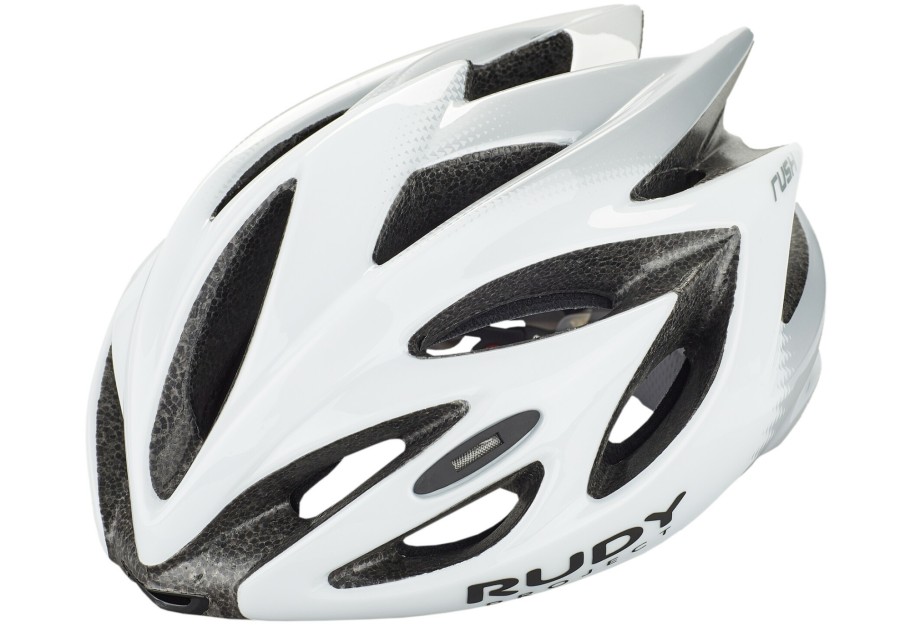 Rennradhelme | Rudy Project Rudy Project Rush Helm Weis/Grau